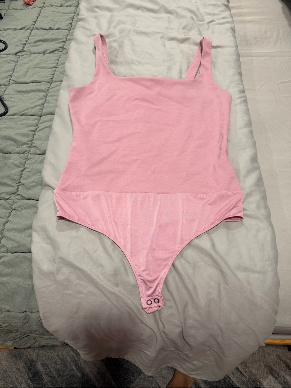Express Pink Tank Bodysuit